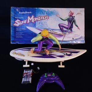 Vintage Radio Shack Radio Remote Control RC Surf Monster 60-4288 w/ Original Box